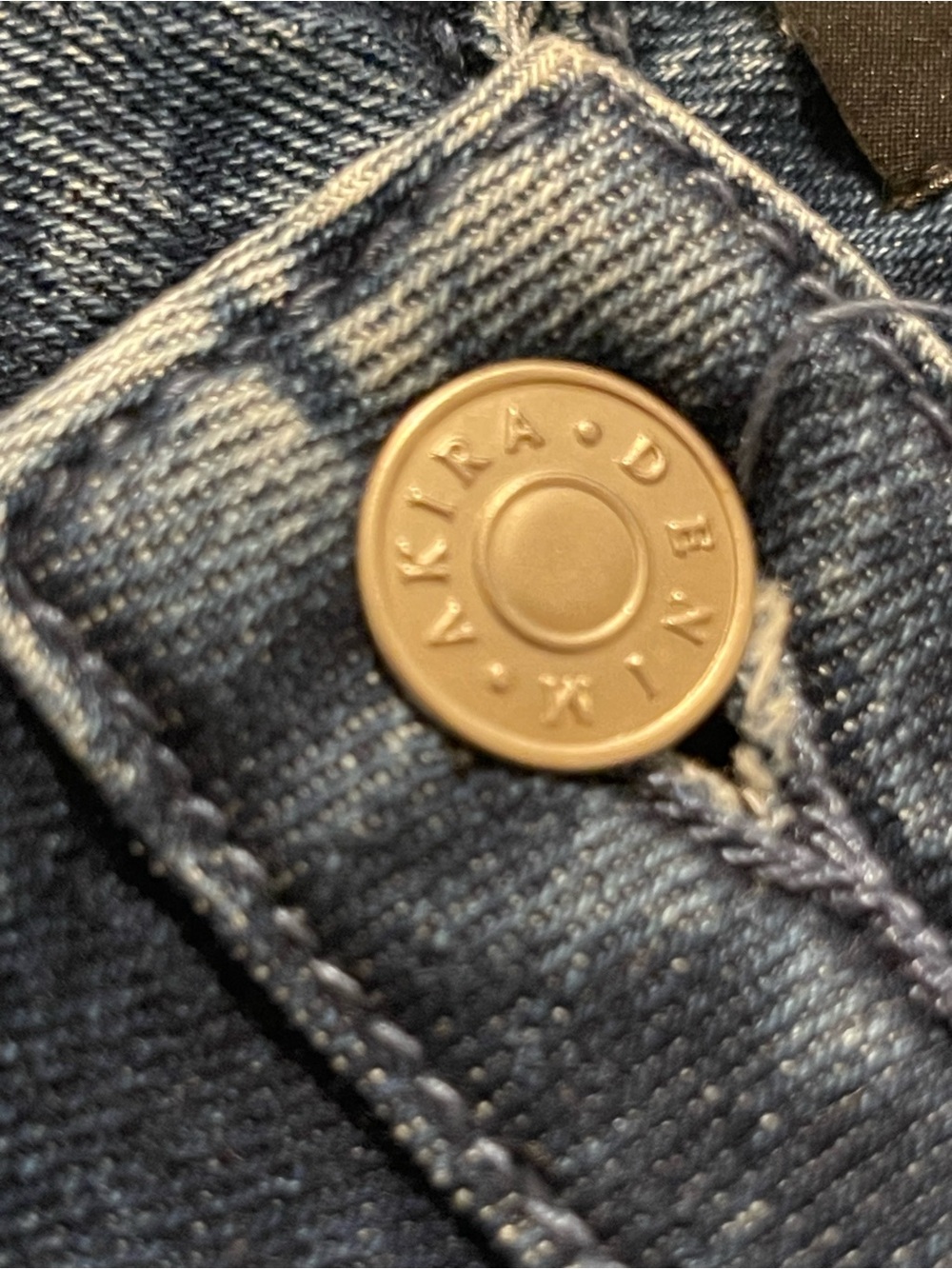 AKIRA High Rise Rhinestone Skinny Jeans - Picture 7 of 8